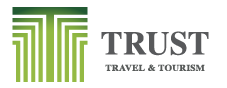 Trust travel side logo en